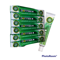 ราคา 5 ชิ้น Mistine Dentiss Herbal Extracted Toothpaste ยาสีฟันสมุนไพรสกัด มิสทีน เดนทิส 40 กรัม (12278239320)