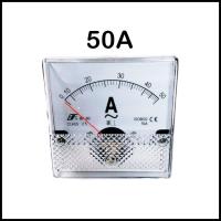 ราคา แอมป์มิเตอร์ ต่อตรง 10A 15A 20A 30A 40A 50A 60A ขนาด80x80mm ใช้วัดกระแสไฟฟ้ากระแสสลับ AC มิเตอร์แอมป์ มิเตอร์เข็ม มิเตอร์อนาล็อก มิเตอร์ BFA 80 (398196179)