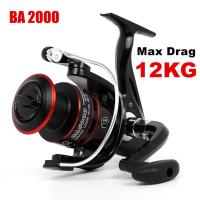 ราคา พร้อมส่ง รอกสปินนิ่ง Black DC ขนาด รอกสปิน ตกปลา อุปกรณ์ รอกตกปลา ตกปลา BA3000 หมุนลื่นๆ CRX หน้าดิน สปิ๋ว ตีเหยื่อปลอม รอบ 5 2 1 รอก สปิน รีลปั่น (19687367217)