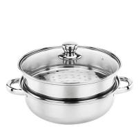ราคา หม้อนึ่งสแตนเลส 28cm หม้อนึ่งข้าวเหนียว หม้อซึ่ง2ชั้น หม้อซึ้งนึ่ง ที่นึ่งอาหาร steamer หม้อนึ่งข้าว หม้อนึ่งปลา (20136568977)