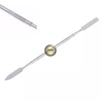 ราคา ที่ปาดยาครีม วาสลีน สแตนเลสสตีลผสมไม้พายเครื่องมือ Spatuler Rod ทันตกรรม Nail Art Makeup Foundation อายแชโดว์ผสมสีเครื่องมือ ปาดยาชา (8863950025)