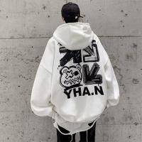 ราคา MOLAN เสื้อฮู้ดผู้ชายขนาดใหญ่ทรงหลวมเสื้อกันหนาวพอดีตัวใหม่สำหรับวัยรุ่น (19663239670)