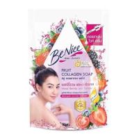 ราคา Benice บีไนซ์ สบู่ก้อนคอลลาเจนผลไม้ 3 กลิ่น ขนาด 120 กรัม (16967589575)