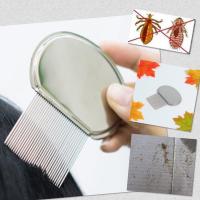 ราคา หวีเสนียด หวีสางเหา ไข่เหา หวีเห็บ กำจัดเห็บ หมัด เหา คันหัว คันศีรษะ หวีเกาหัว ใช้ได้ทั้งคน และ สัตว์เลี้ยง รุ่น สแตนเลส เกรดพรีเมี่ยม (7883224390)