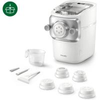 ราคา Philips เครื่องทำพาสต้า Pasta Machine รุ่นท็อป Series 7000 ProExtrude Technology Fully Automatic Perfect Mixing Technology 6 Moulding Discs นำเข้าจากยุโรป (18010410454)