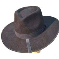 ราคา หมวกทรงปานามา Panama ทรงคาวบอย งานไทยเท้ ใส่ได้ 57 59cm รอบวง ปีกวัดด้านข้าง 6cm (16233968677)