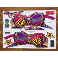 ราคา สติ๊กเกอร์ Scoopy i ปี2012รุ่น11 ติดรถสี ชมพู ดำ (19387549792)