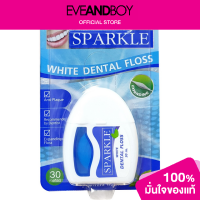 ราคา SPARKLE White Dental Floss Expandable Floss Spearmint (12892586258)