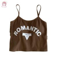 ราคา เสื้อสายเดี่ยว แฟชั่นพิมพ์ลายเท่ห์ๆ ผ้าร่อง ฟองน้ำในตัว ราคาถูก A127 (19212422434)