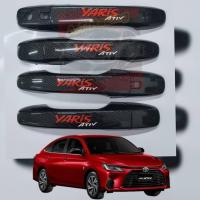 ราคา ครอบมือจับ มือจับประตู TOYOYA YARIS ATIV 2023 2024 2025 แคปล่า ดำด้าน ดำเงา ตรงรุ่นโลโก้สะท้อนแสง ครอบมือจับ มือจับประตู TOYOYA YARIS ATIV 2023 (19379617533)