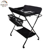 ราคา DODOLOVE โต๊ะเปลี่ยนสำหรับเด็กทารก โต๊ะและเบาะรองสำหรับเปลี่ยนผ้าอ้อม พับเอนกประสงค์ โต๊ะเปลี่ยนผ้าอ้อมพกพา (16915670508)