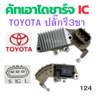 ราคา คัทเอาท์ไดชาร์จ TOYOTA คัทเอาท์ไดชาร์จ โตโยต้า ตะกร้อ ปลั๊กรี 3ซ่อง คัท เอาท์ ไดชาร์จ 12V อะไหล่ ไดชาร์จ (19569097310)