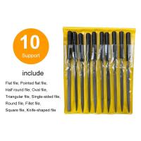 ราคา Aideepen 10Pcs 5Pcs Mini Diamond Metal Files Set Micro Round Needle File Triangular Square Flat File Kit Wood Stone Glass Jewelry Fine File Tools For Jewelers Crafts งานอดิเรก3x140mm (15879443615)