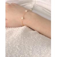 ราคา A piece กำไลมุกแท้ กำไลเงินแท้ all silver 925 Bubble pearl bracelet 353 (20357922115)