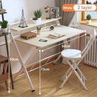 ราคา JOYBOSS โต๊ะพับ 60 80cm โต๊ะทํางานพับได้ โต๊ะพับอเนกประสงค์ ไม่ใช้พื้นที่ โต๊ะประชุม โต๊ะอเนกประสงค์ โต๊ะคอมพิวเตอร์ โต๊ะพับได้ (19756737605)