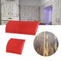 ราคา 2 ชิ้น เซ็ตยางหยักลายไม้ผลแปรงทาสี เครื่องมือ DIY ตกแต่งผนัง (17395075289)