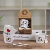 ราคา ชุดแก้วกาแฟ คละลาย แก้วเซรามิก แก้วลายน่ารักๆ เป็นของฝาก แก้วลายสัตว์น่ารัก แก้วลายการ์ตูน แก้ว ช้อน (17405229074)