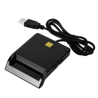 ราคา Actual Smart USB Card Reader Tax Bank Card ID Card SIM IC ATM ID CAC Smart Card Reader (20224046985)
