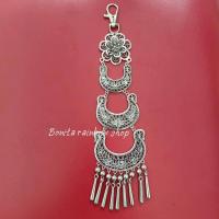 ราคา เครื่องประดับชุดไทยล้านนา สีเงินรมดำ ชุดเซ็ท WB03 (16420398425)