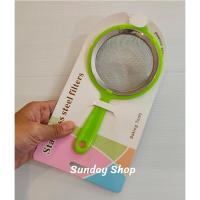 ราคา กระชอน กระชอนบดข้าว กระชอนเล็ก ที่กรอง มี 2 ขนาดให้เลือก Strainer สีพาสเทล คละสี น่ารัก Stainless Steel Filter D8972721 (17052042789)