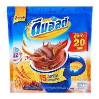 ราคา ดีมอลต์ เครื่องดื่มมอลต์สกัดรสช็อกโกแลต ปรุงสำเร็จ 3 อิน 1 แพ็ค 20 (17281202040)