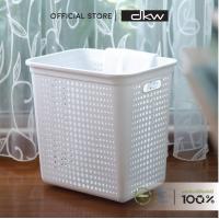 ราคา DKW HH 1222 Size XL ตะกร้าใส่ผ้าอเนกประสงค์ Bubble storage basket ทรงสูง ตะกร้าใส่ผ้า ตะกร้าพลาสติก (17228378158)