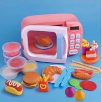 ราคา ไมโครเวฟ สำหรับเด็ก Microwave Kitchen Play Set for Kids (934396960)