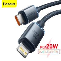 ราคา Baseus สายชาร์จ PD 20W USB Cสายชาร์จสำหรับ 14 13 Pro Max 12 11 Pro XS Max XR Mini สายชาร์จเร็ว Type C สำหรับ iPad USBC สายข้อมูล (10580989887)