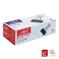 ราคา Elfen เอลเฟ่น คลิปหนีบกระดาษ คลิปดำ No 110 32 มม 1 กล่อง (15032255479)