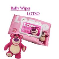 ราคา พร้อมส่ง LOTSO ทิชชู่เปียก ทิชชู่เปียกเด็ก กระดาษทิชชู่เปียก Baby Wipes (20387491422)