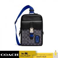 ราคา ของแท้ กระเป๋าคาดอกคาดเอว COACH CC017 TRACK PACK IN SIGNATURE CANVAS WITH COACH PATCH QBTKG (17421981768)