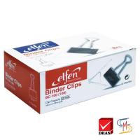 ราคา Elfen เอลเฟ่น คลิปหนีบกระดาษ คลิปดำ No 108 50 มม 1 กล่อง (14882901123)