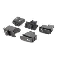 ราคา 5pcs รถจักรยานยนต์ Starter High Low Beam ไฟหน้า Horn ไฟเลี้ยวปุ่มชุด Fit สำหรับ GY6 125CC (9845040712)