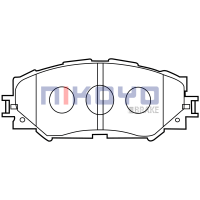 ราคา NIKOYO BRAKE ผ้าเบรคหน้า altis ผ้าเบรค toyota altis ผ้าเบรค toyota sienta ผ้าเบรค toyota wish รับประกันสินค้า3เดือน จัดส่งฟรี N1119 (451935001)