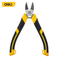 ราคา Deli คีมปอกสายไฟ คีมตัดปากเฉียง คีมตัดสายไฟ ตัดลวดอิเล็กทรอนิกส์ คีม 4 5 6 7 นิ้ว คีมตัด ประหยัดเวลาและแรงเมื่อใช้ คีมตัดสายไฟ Cutting Nippers (20348383795)