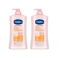 ราคา 500 มล X 2 ขวด Vaseline Healthy Bright SPF24 PA Uni 500 ML 2 (10414804991)