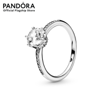ราคา Pandora Clear Sparkling Crown Ring แหวน แหวนมงกุฎ แหวนเงิน แหวนแพนดอร่า แพนดอร่า (9137574077)