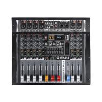 ราคา YAMAHA pmx402d pro มิกเซอร์ 4ช่องมาพร้อมกับเครื่องขยายเสียงในตัวเครื่องขยายเสียง USB เครื่องขยายเสียงการแสดงบนเวที KTV ร้องเพลงสด 450W 450W (19358308954)