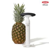ราคา OXO ที่ปอกเปลือก แกน และหั่นสับปะรด l OXO GG Ratcheting Pineapple Slicer ใช้ปอกสับปะรดออกจากเปลือก และหั่นเป็นแว่นๆ สวยงาม (361948)