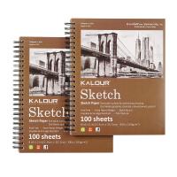 ราคา Rex TT Hot sale KALOUR new 2 copies 9 12inch100 page sketchbook professional fine art painting sketch (17113520758)