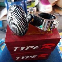 ราคา มือหมุนพวงมาลัย ลายไม้ ลายเคฟล่า (6091994481)