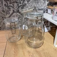 ราคา โหล โหลแก้ว โหลสูญญากาศ Jar with lid โหลดองผลไม้ ขวดโหลแก้ว ขวดโหลฝาล็อค มีซิลแหวนยางรอง โถมีฝาปิด ขวดโหลแก้วมีฝา โหลสูญญากาศ โหลดองเหล้าบ๊วย ขวดโหล (4466818485)