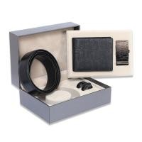 ราคา Guy Laroche Set กระเป๋าสตางค์ใบสั้น เข็มขัด สีดำ รุ่น BB59002S3BL41 (19471105974)