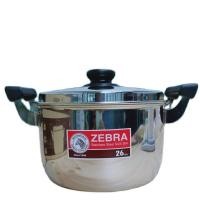 ราคา หม้อ หม้อต้ม Carry ขนาด 26 ซม ความจุ 7 5 ลิตร ตราหัวม้าลาย หม้อหุงต้มสแตนเลส Carry ตราหัวม้าลาย หม้อแกง สแตนเลสแท้ 304 1ชิ้น (16259566330)