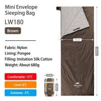 ราคา Naturehike LW180 ถุงนอนแบบพกพา แคมป์ปิ้ง กลางแจ้ง เดินป่า ซองจดหมายขนาดเล็ก ระบายอากาศ เบาสบาย พับได้ กันน้ำ ถุงนอนประกบกัน สปอตสินค้า (18632760909)