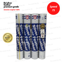 ราคา 1 หลอด ลูกแบดมินตัน RSL silver speed 75 มือหนึ่ง 100 นำเข้าจากรง RSL โดยตรง ผลิตที่เดียวกับ rsl silver ตรานกแก้ว rsl no 1 (5046970017)