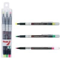 ราคา PENTEL เพนเทล ชุดปากกาเน้นข้อความ S512 3E 3สี (10271341680)