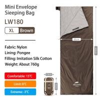 ราคา Naturehike LW180 ถุงนอนแบบพกพา แคมป์ปิ้ง กลางแจ้ง เดินป่า ซองจดหมายขนาดเล็ก ระบายอากาศ เบาสบาย พับได้ กันน้ำ ถุงนอนประกบกัน สปอตสินค้า (18632760912)