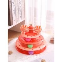 ราคา Deemar ของเล่นแมว รางบอลแมว รางบอลสำหรับแมว รางบอล 3 ชั้น พร้อมลูกปิงปอง 0181 (16914199779)