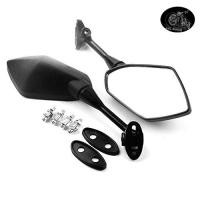 ราคา กระจกแต่ง กระจกมองหลัง ทรงninja กระจกใส่สำหรับมอเตอร์ไซด์ รุ่น CBR150 250 300 500 650 gpx150GR 200GR กระจกเลนใส (13917782768)